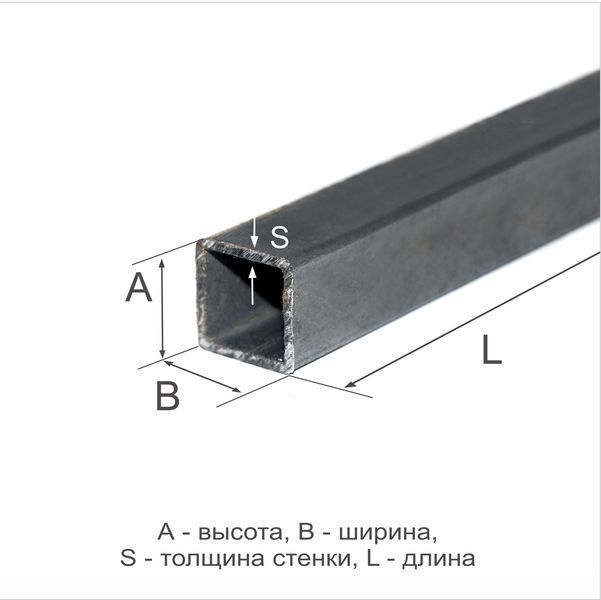 Труба профильная 25х25х2 Ст1пс СТО 00186217-477-2019