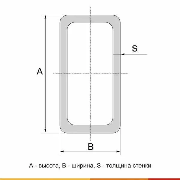 Труба профильная 180х140х7 Ст3сп ГОСТ 30245-2003 - 5